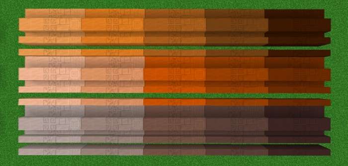 Colored quartz blocks