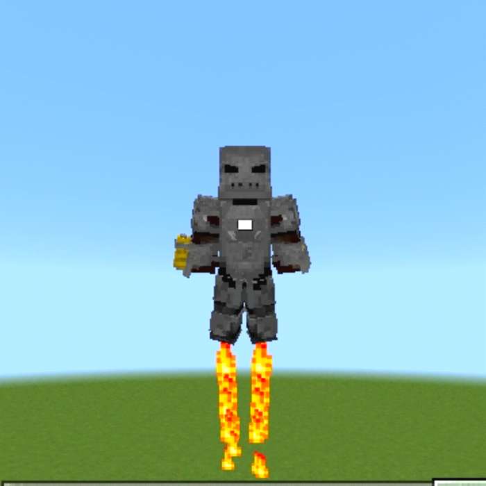 Armadura y vuelo de Iron Man