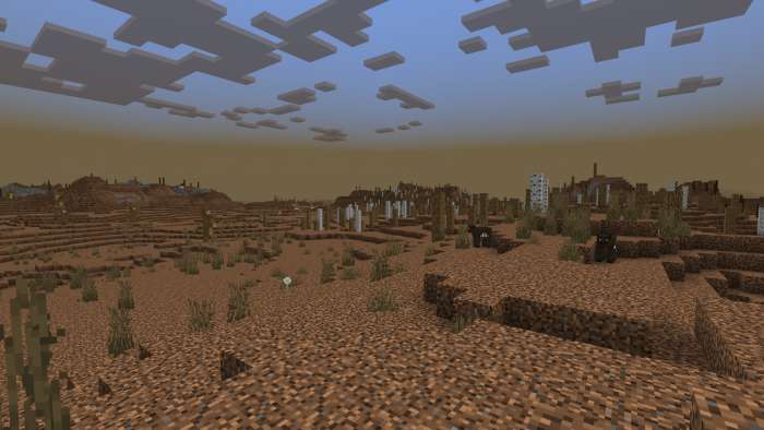 Wasteland in a post-apocalyptic world