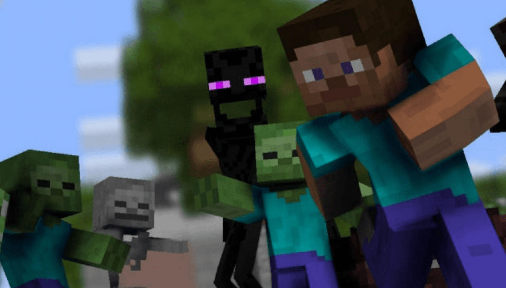 Minecraft의 오버월드에 있는 모든 적대적인 몹
