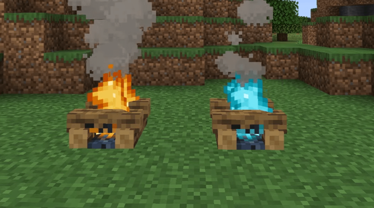 Como cozinhar comida com fogo no Minecraft