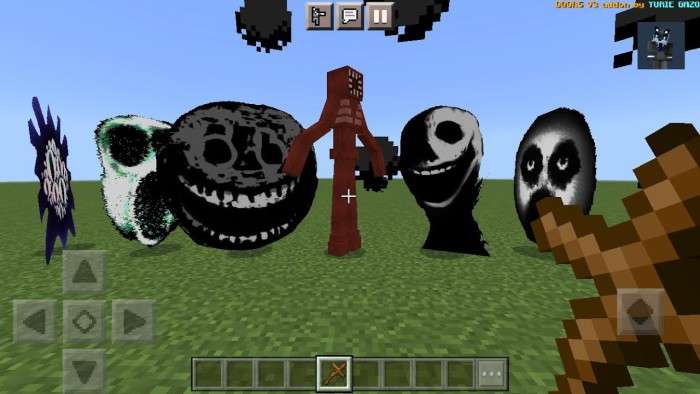Crucifix contre portes Roblox