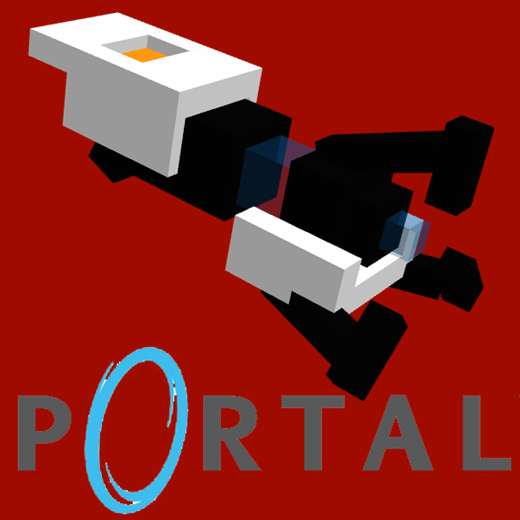 Пушка из игры Portal