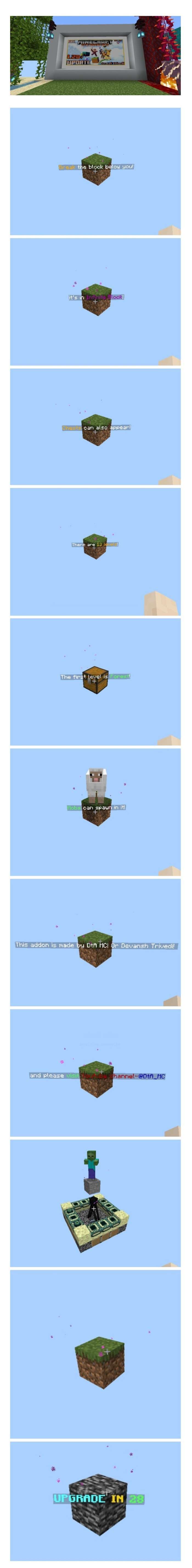 One Block Майнкрафт 1.20+