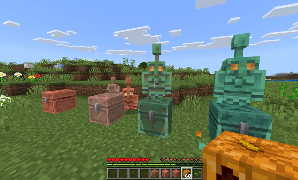 Minecraft'ta Bakır Golem nasıl oluşturulur