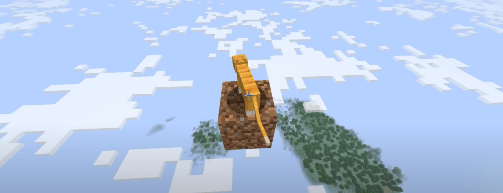 Кошка vs. Капельник: кто кого? В Minecraft