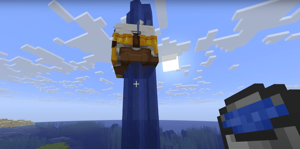 Mutlu Ghast’a su dökmek — ne olur? Minecraft’ta