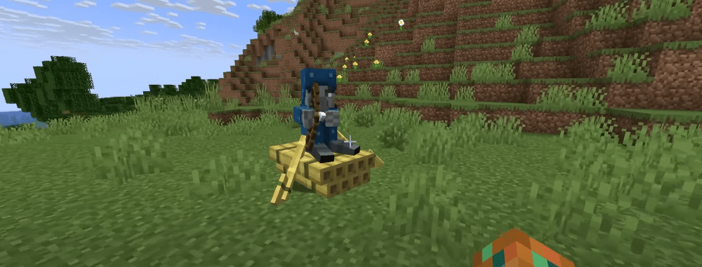 Barco voador e mago arteiro: o que poderia dar errado? No Minecraft