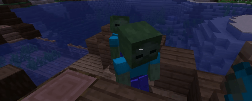 Miğfersiz miğfer: Minecraft’ta zombi kafası zombiye ne verir