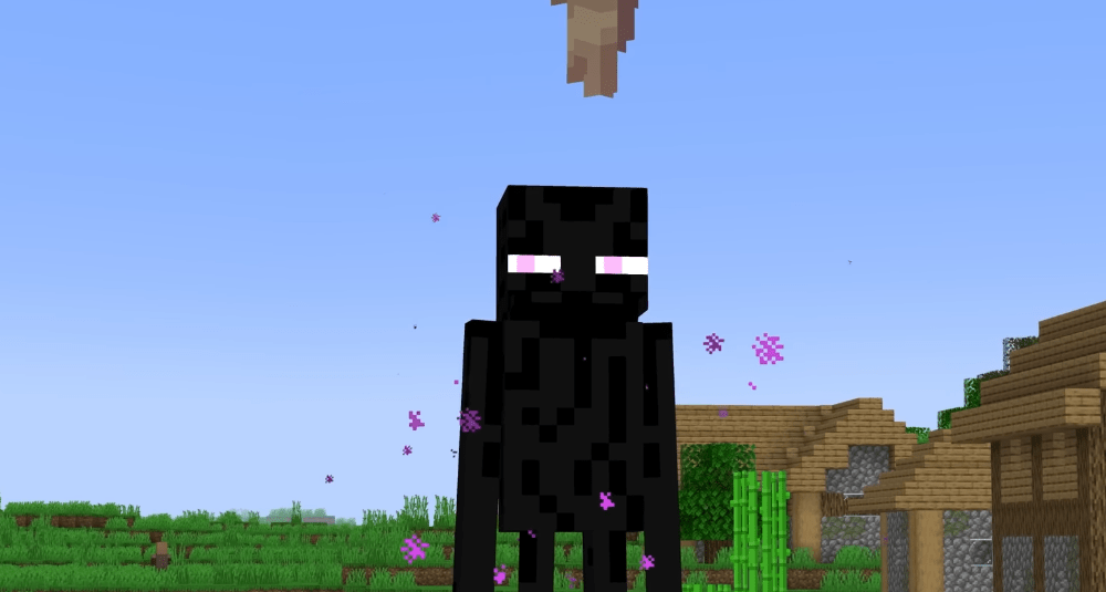 Dripper vs Enderman! In Minecraft