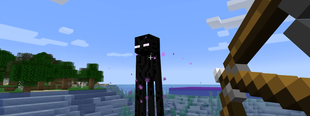 Enderman sans cerveau - Téléportation ou paix ? Dans Minecraft