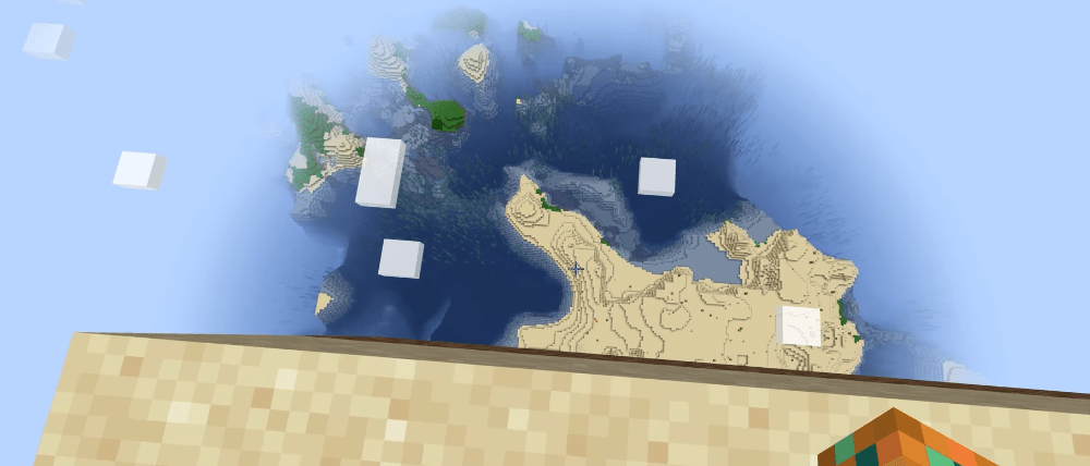 Fattoria celeste: Tartaruga tra le nuvole in Minecraft