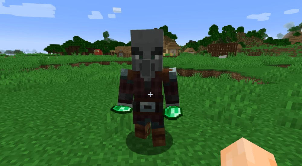 Minecraft'ta Bir Köylü ve Yağmacıyı Yakınlaştırmak Mümkün mü?
