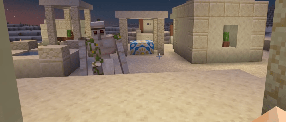 È possibile dormire mentre un golem infuriato ti insegue in Minecraft?