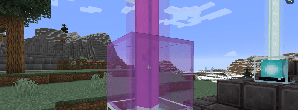 ¿Un rayo negro o desaparición total? En Minecraft