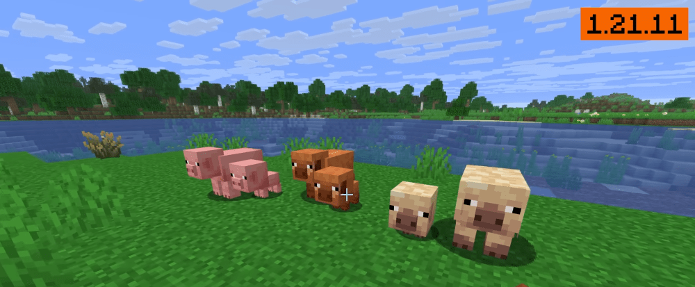 Uroczy Redesign: Zaktualizowane Modele i Tekstury Prosiąt w Minecraft 26.1 Snapshot 2