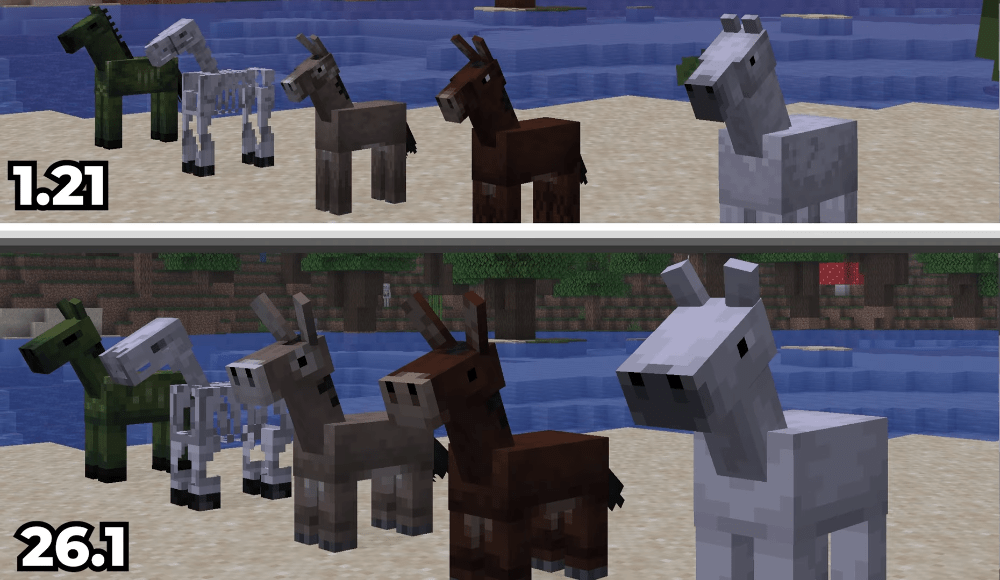 Nuevo Snapshot de Minecraft 26.1: Más ternura y ajustes técnicos importantes