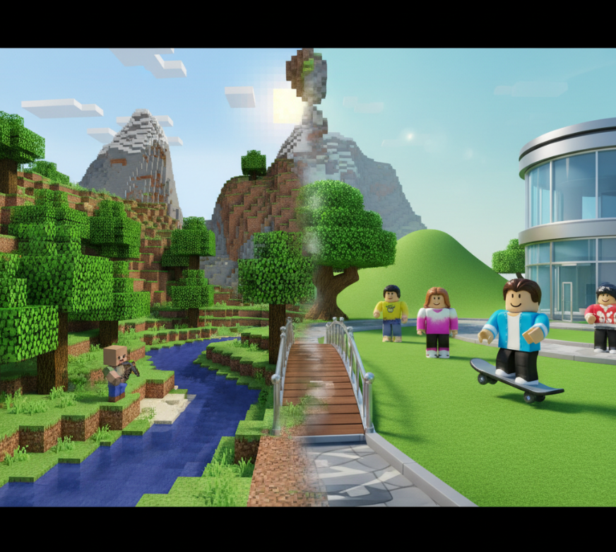 Minecraft contra Roblox — Análisis detallado de ventajas, desventajas y diferencias clave