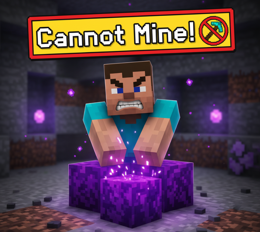 생존의 기술: Minecraft를 단 한 블록도 부수지 않고 클리어하는 방법