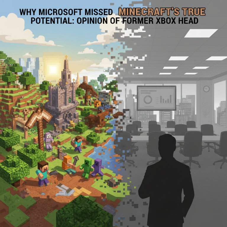 Perché Microsoft ha perso il vero potenziale di Minecraft: opinione dell'ex capo di Xbox