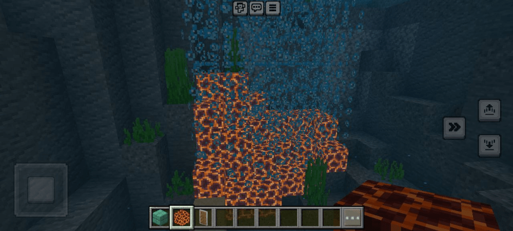 Блок магмы в Minecraft: История, добыча и применение