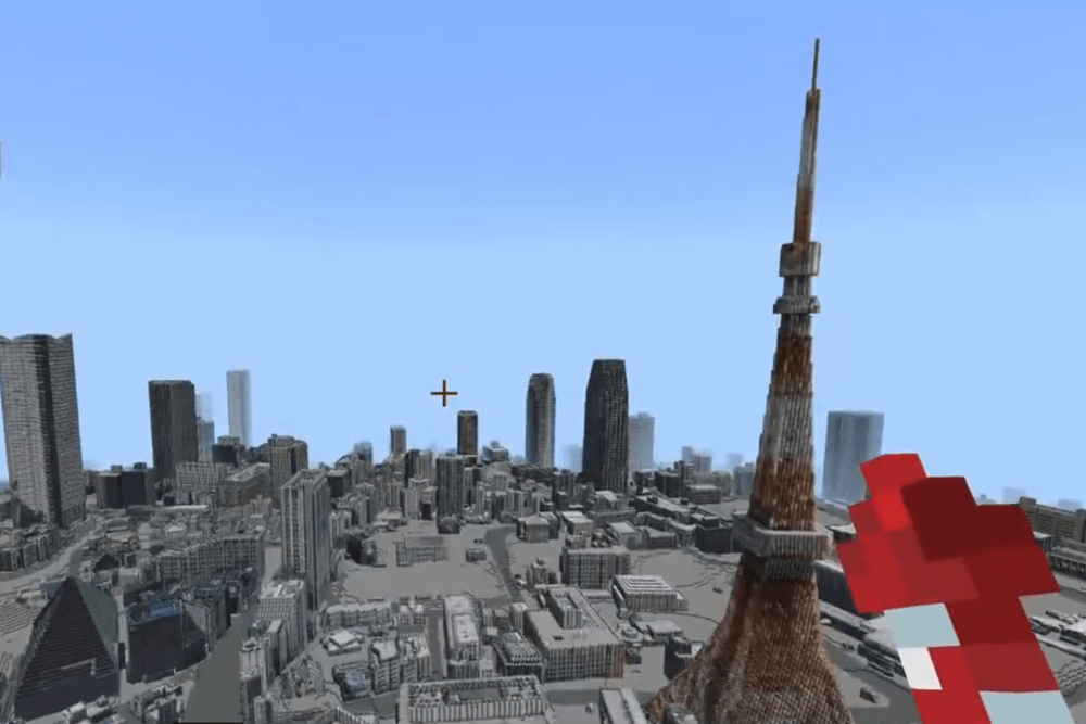 Bir Öğrenci, Tokyo'yu Açık Devlet Verileriyle Minecraft'a Taşıdı