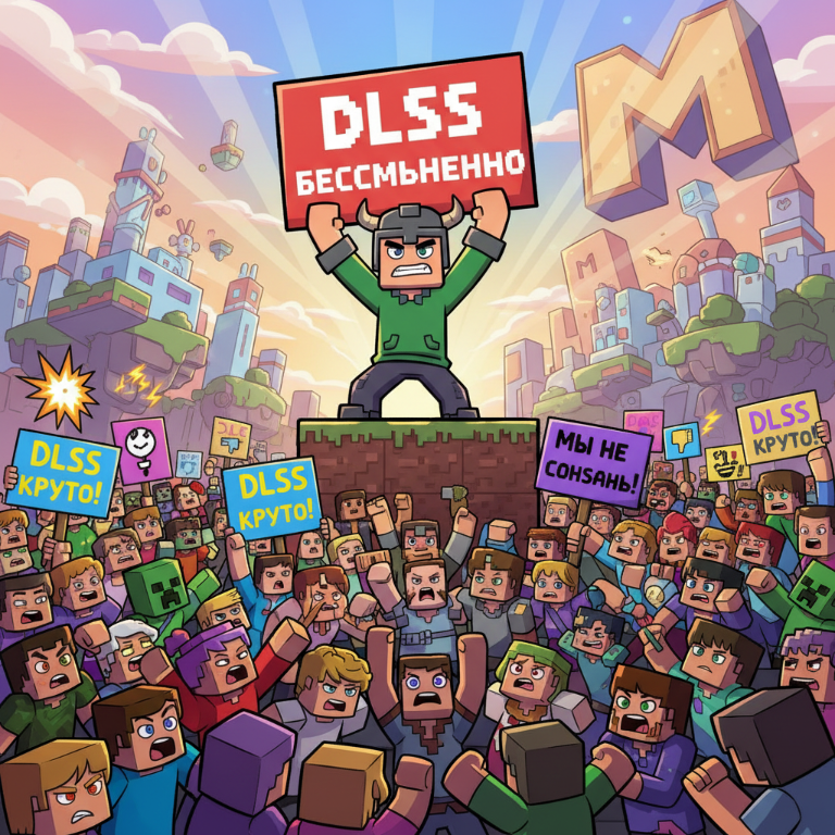 Minecraft 창시자가 DLSS를 무의미한 기술이라 칭하다: 커뮤니티가 동의하지 않는 이유