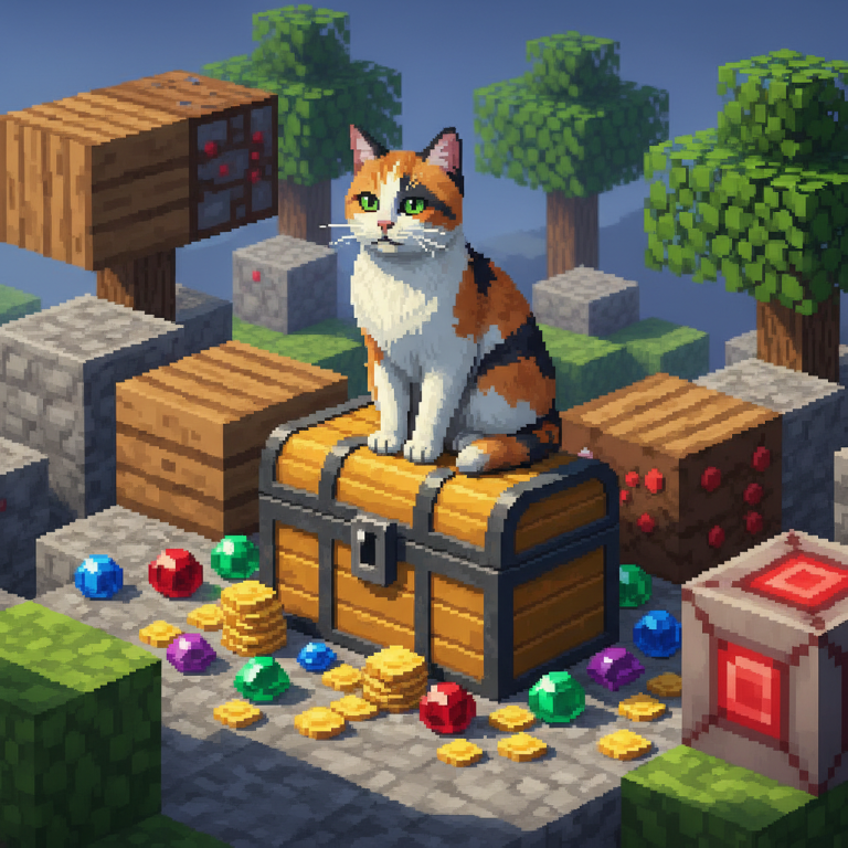 Hunting for Rarity: The Secrets of the Three-Colored Cat in Minecraft