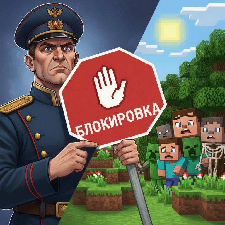 Roskomnadzor e Minecraft: Il gioco preferito sarà bloccato?