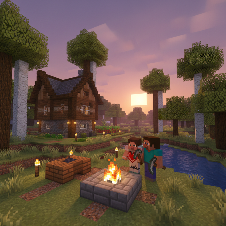 La recette d'une soirée parfaite : une pioche, une table de craft et votre moitié dans Minecraft