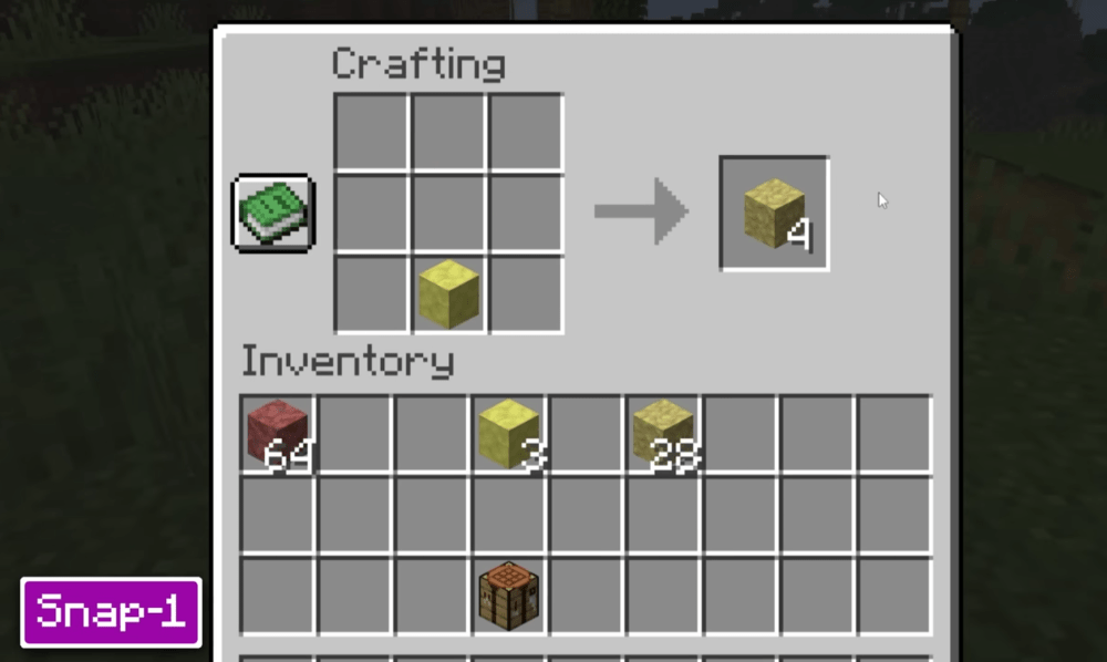 Modifiche al crafting in Minecraft 26.2: Perché lo zolfo attivo non si scompone più?
