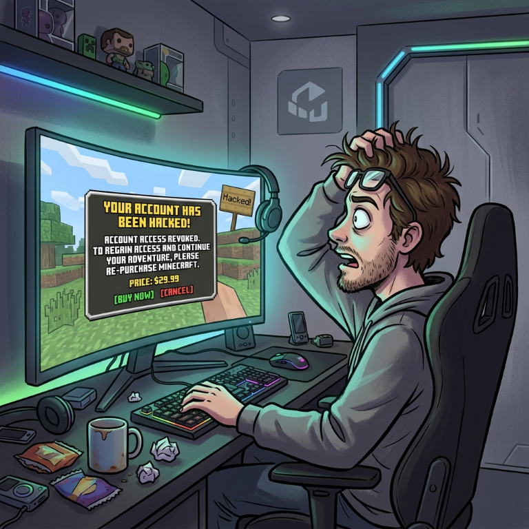 Ti hanno hackerato? Ricompralo: come Microsoft ha “aiutato” un fan di Minecraft