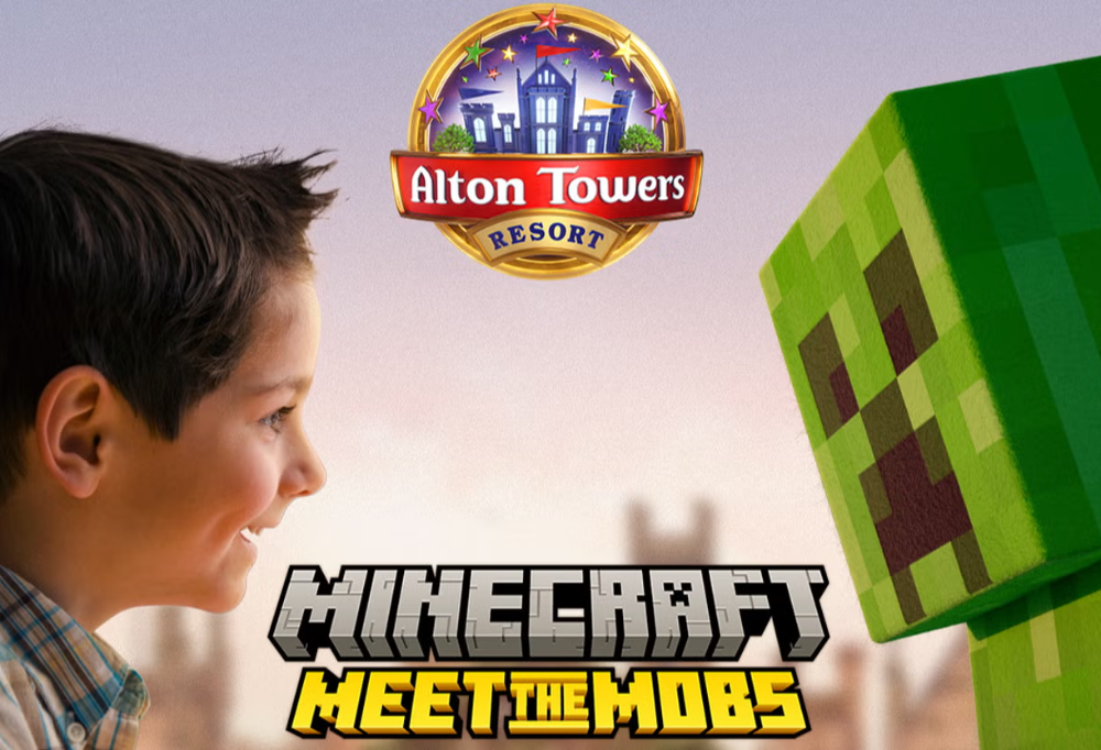 Minecraft comes to life at Alton Towers this summer