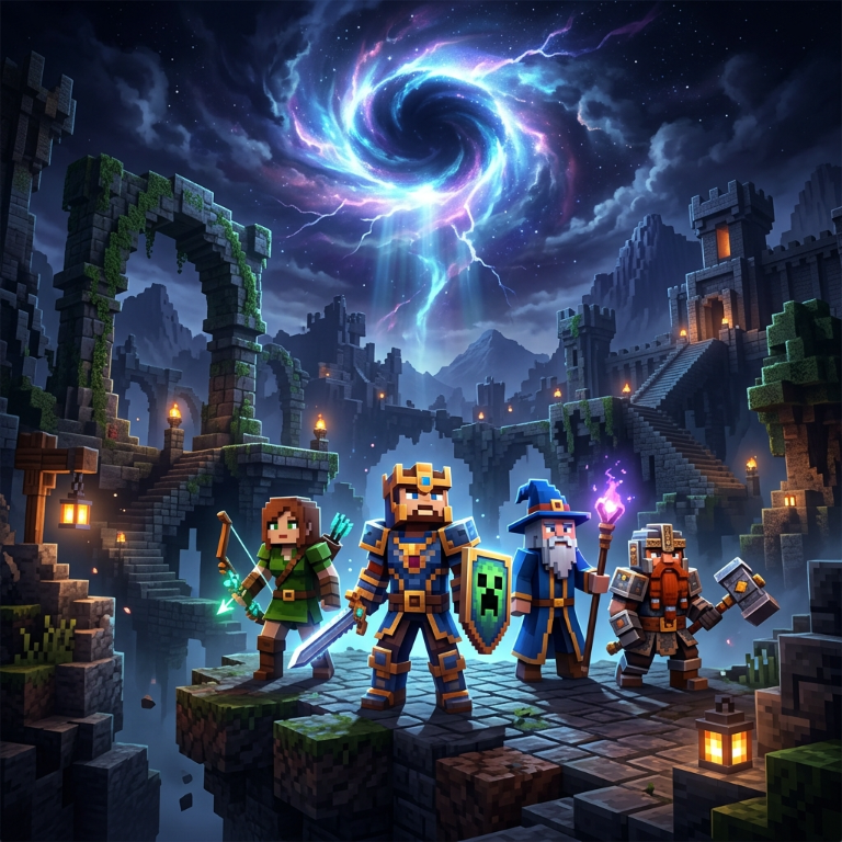 Minecraft Dungeons II: The Rift romanı duyuruldu — yeni oyunun ön hikâyesi