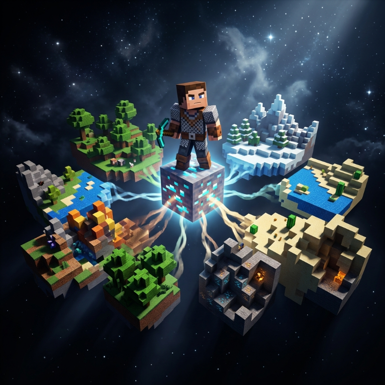One Block in Minecraft: la storia della mappa leggendaria che tiene milioni di giocatori su un solo blocco