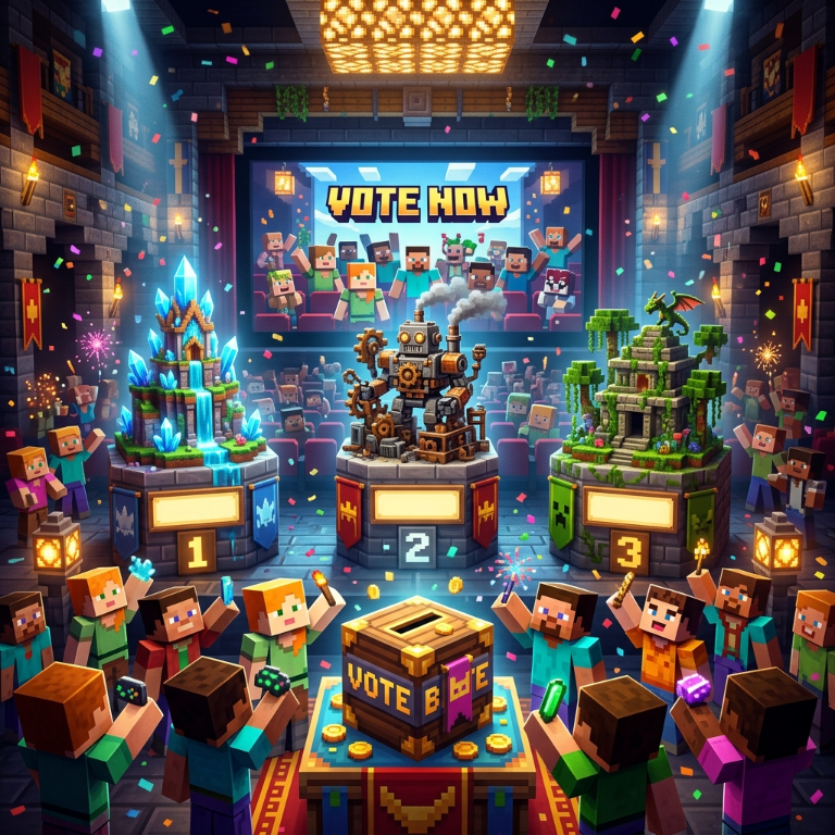 Votazione Mojang: quale costruzione dei giocatori apparirà nel film «Minecraft al cinema al quadrato»
