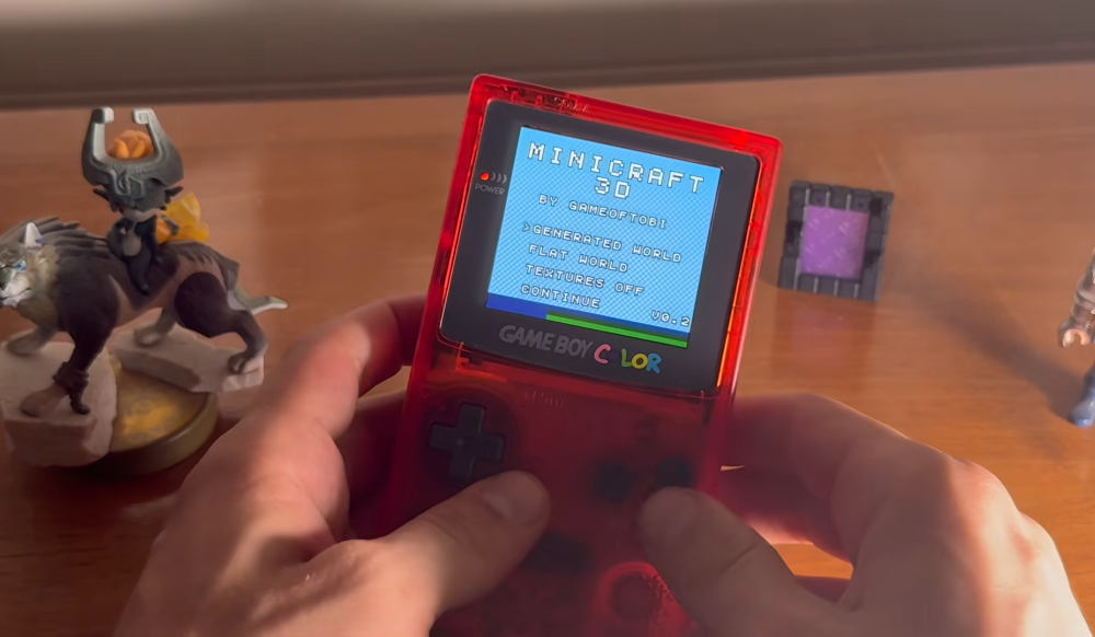 Minecraft on Game Boy Color: how one enthusiast ran a 3D sandbox on an 8-bit console