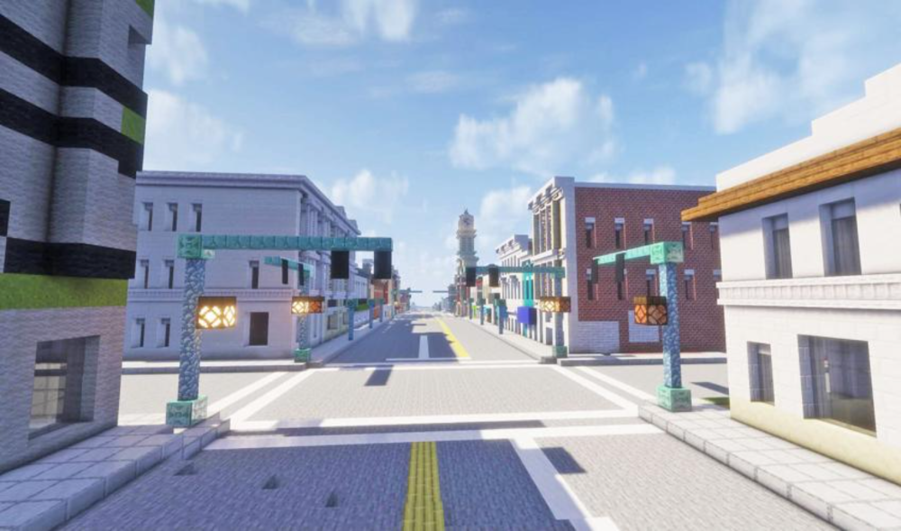 Georgetown in Minecraft: come un giocatore sta ricreando un’intera città